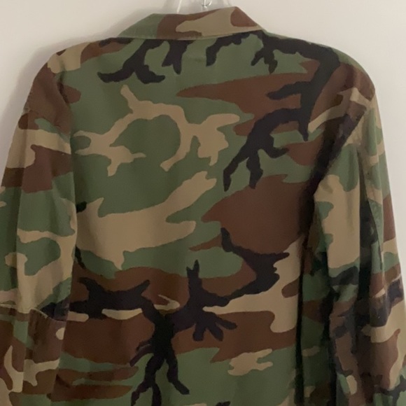 Green and Brown Military Field Jacket USA - Picture 7 of 9